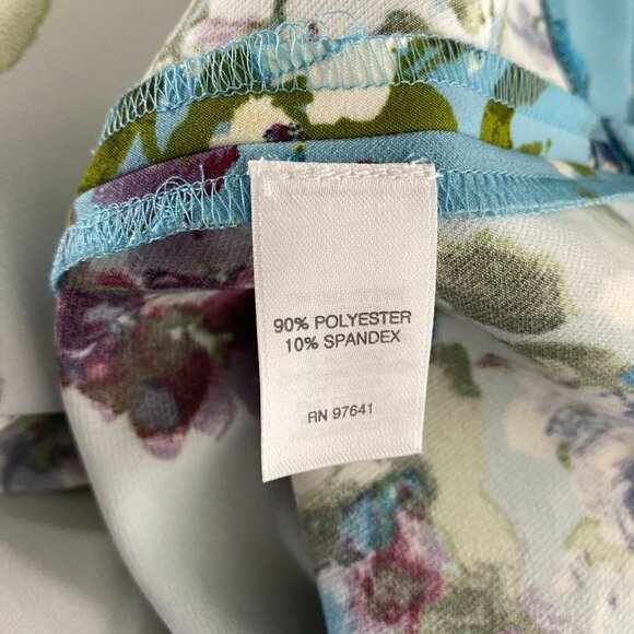 J. Jill Dress Women's Size 18 Sleeveless Floral Multicolored NWT‎ DR-1182 - Picture 10 of 12